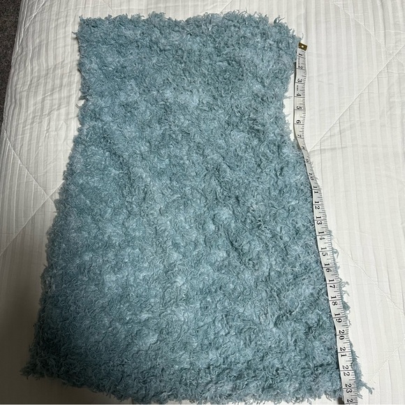 **NWT** Extro & Vert Faux Feather Mini Dress - Picture 14 of 15